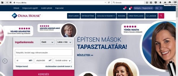 Duna House ingatlank�zvet�t� franchise h�l�zat