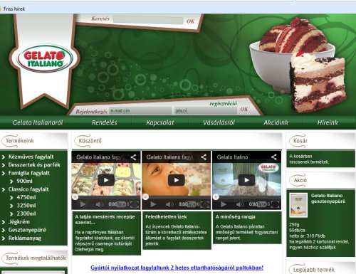 Gelato Italiano Leveleki h�zir�tes bolt