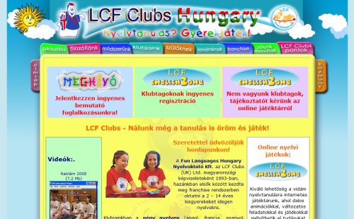 TLCF Clubs Hungary , Kids Clubban nyelvtanul�s kisgyermekeknek j�t�kosan franchise 