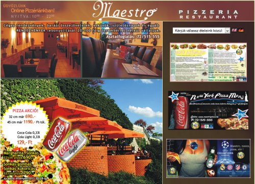  Maestro Pizz�ria franchise