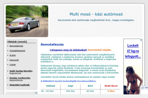 Multi-Mos�, K�zi aut�mos� h�l�zat