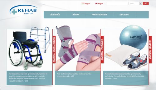 Rehab, rehabilit�ci�s eszk�z�k gy�rt�sa, �rt�kes�t�se �s karbantart�sa  