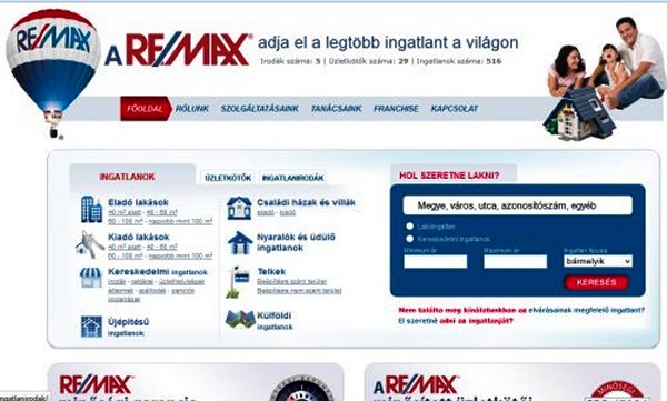 RE/MAX Magyarorszg ingatlanforgalmaz, Global Real Estate Kft.