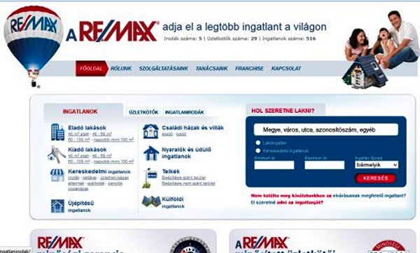 RE/MAX Magyarorsz�g ingatlanforgalmaz�, Global Real Estate Kft.
