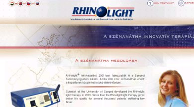 Rhinolight Sznantha  megoldsa franchise rendszer 