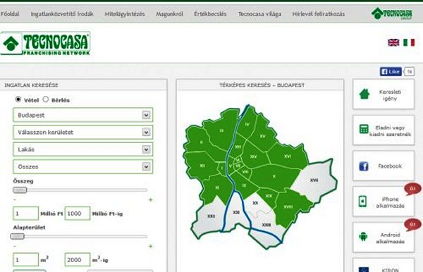 Tecnocasa ingatlank�zvet�t� franchise